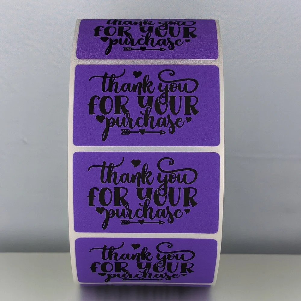 Thank You For Your Purchase Stickers – Small Business Packaging Labels 2